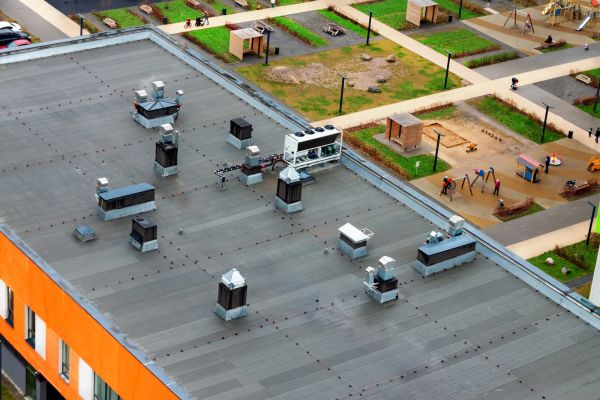 Flat Roof Inspection in Sheboygan
