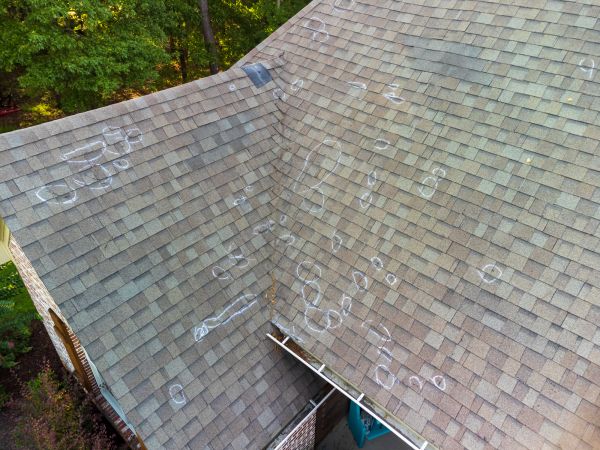 Roof Hail Inspection in Sheboygan