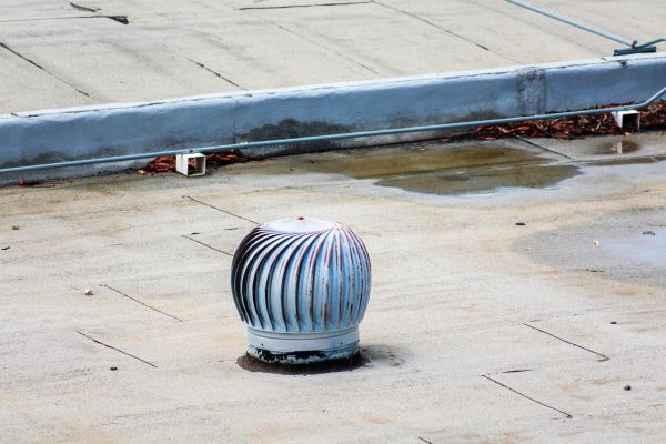 Flat Roof Vent Installation in Sheboygan