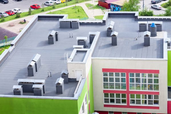Commercial Flat Roof Repair in Sheboygan
