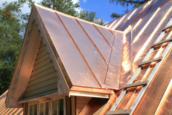 Copper Roof Installation in Sheboygan