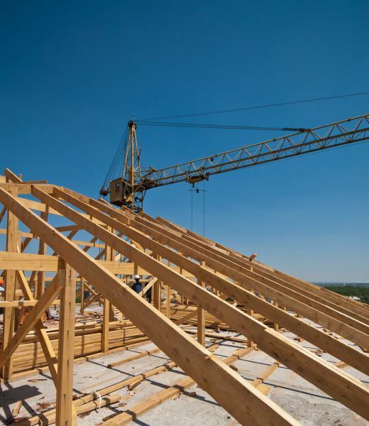 A Frame Roof Installation in Sheboygan
