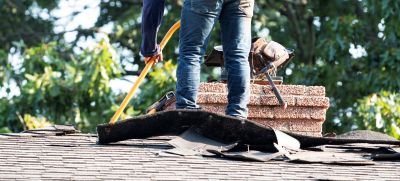 Re-roofing of a Home